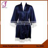 Fung 2906 Women Silk Lace Robe thumbnail-3