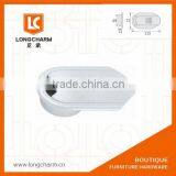 70mm White Plastic Office Desk Cable Grommet for Office Computer Desk thumbnail-1