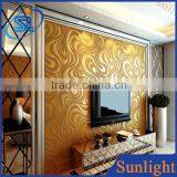 Modern Simple 3D Background Non-woven Wallpaper Striped Wallpaper