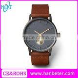 New Arrival Watch Man Leather Strap Japan Movt Watches Stainless Steel With Custom Design thumbnail-1