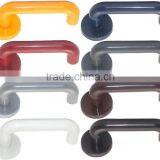 European Modern U shape plastic door handle with escutcheon