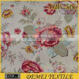 Woven Pattern Print Canvas Canvas Flower