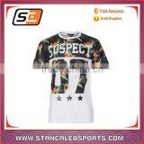 Stan Caleb OEM Service 2016 New Design 100%mesh Coolmax Summer T-shirt Dri Fit T-shirt thumbnail-1