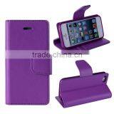 Dual color Mercury brand cell phone case for iphone 7 luxury flip leather case wholesaler