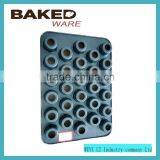Carbon Steel Cupcake Pan Non-stick Muffin Pan Cake Pan With Loose Base thumbnail-1