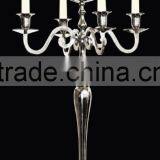 Crystal Candelabra, Candelabra 5 Arms, Silver Candelabra Centerpiece thumbnail-6