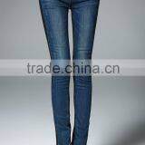 Top Quality Ladies Denim Jean 2016 New Fashion Denim Fabric Pants Wholesale thumbnail-1