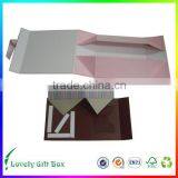 Special High Quality Hand Made Matt Laminated Paper Flat Foldable Gift Tie Box thumbnail-3