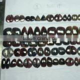 Multi Sapphire Rose Cut Gemstone Irregular Shape thumbnail-3