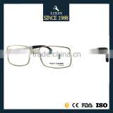 Diamond Metal Spectacle Frames With Non-slip Silicone Nose Pad and Very Light Aluminium Temples Eyewear Optical Frames RM00471
