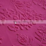 polyester embossed fabric for garment