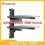 small aluminum alloy two layers dvd shelf lcd bracket tv mount