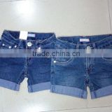 Branded Wholesale Hot Selling Girls Denim Shorts