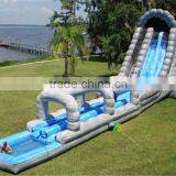 Large inflatable water slide rentals 2016 AQUA park inflatable slide N slip with water pool