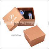 Orange Cardboard Watch Box