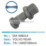 High Strenth Alloy Wheel Bolt With Nut 7/8-14BSF*86mm for Trucks and Autos