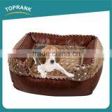 China Wholesale Shining Stars Luxury Dog Sofa Bed Leather Pet Dog Bed Luxury thumbnail-4