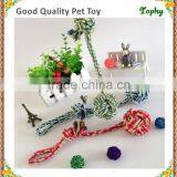 Cotton Rope With Strap A Tennis Ball Playthings Puppy Dog Toys thumbnail-6