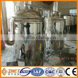 stainless steel draft beer equipment heating by gas