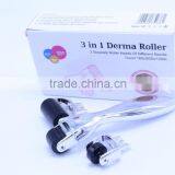 Facial Derma Roller Kit 3 in 1 Face Skin Care Micro Titanium Needles Anti Ageing thumbnail-5