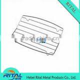 NEW Rib Rack Non Stick Outdoor Grilling Barbecue Grill Ribs Smoker Oven BBQ Tool thumbnail-4