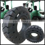Chinese Tyre Manufacturer Supply Mitsubishi Parts 28x9-15 Solid Tires With Holes for Forklift