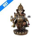 Customized Painted Ganesh Ganesha Hindu Lord Statue Sculpture thumbnail-1