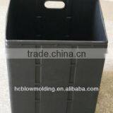OEM Blow Molding Plastic Litter Basket Receive Garbage Barrels Street Litter Bin thumbnail-6