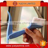 Household Louver Window Gap Groove Cleaning Brush Scraper 2 in 1 thumbnail-1