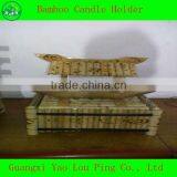 Bamboo Craft Candle Holder thumbnail-2