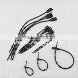 High Quality Black Soft Rubber Twist Lock Tie thumbnail-5