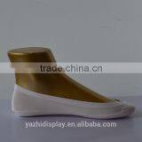 Fashion Flip-flops and Ankle Display Golden Mannequin Foot thumbnail-3