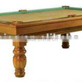 Hand Carved Classical Wooden Antique Pool Table,MOQ:1PCS(B68025) thumbnail-1