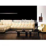 Upholstered Leather Sofa Set | Living Room Sofa in White Color Item B400021 thumbnail-1