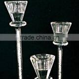 New Arrival! Novel Crystal Candle Holder With Bling Diamond for Wedding Centerpieces thumbnail-2