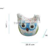 Store More Beautiful Mini Owl Calico Polyesater Door Stops thumbnail-2
