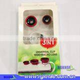 Universal 3in1 Clip Fisch Augenlinse Weitwinkel Makro Handy Objektiv for Samsung s4 s5 S6 Alle Handys Fisheye thumbnail-6