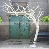 Q1101001white dry tree for wedding decoration artificial tree without leaves
