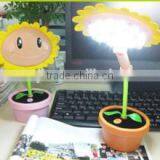 Wholesale Stock Small Order Creative Sunflower Plant Night Light thumbnail-1