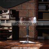 Foshan Wooden Furniture Europe/American Chesterfield Sofa Vintage Top Grain Leather Bar Chair Factory Derect Sale thumbnail-4