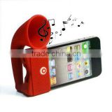 silicone amplifier for iphone stand