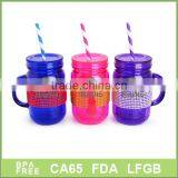 High Quality Plastic AS Mason Jar Wih Rhinestone Jars thumbnail-1