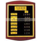 Hotel Room Rate Sign Stand /sign Board Stand P-35 for Sales thumbnail-1