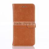 High Quality Crazy-horse PU Card Bumper/pocket Cell Phone Case for Motorola thumbnail-5