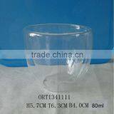 Shot Double Wall Glass Cup thumbnail-1