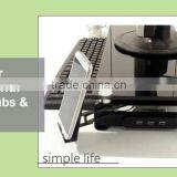 Glass Computer Lcd Monitor Stand,metal Display Rack thumbnail-1