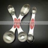 5pc Double Sided Stainless Steel Magnetic Measuring Spoon Set CK-S134 thumbnail-2