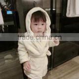 Wholesale Comfortable Kids Bathrobe Baby Bathrobe With Hood Kids thumbnail-4