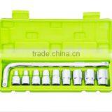 CF598015: 10pcs 1/2" Drive Socket and Air Ratchet Wrench Handle Set