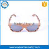 Hot Selling Round Shape Zebra Wooden Sunglasses Polarized With Custom Logo thumbnail-1